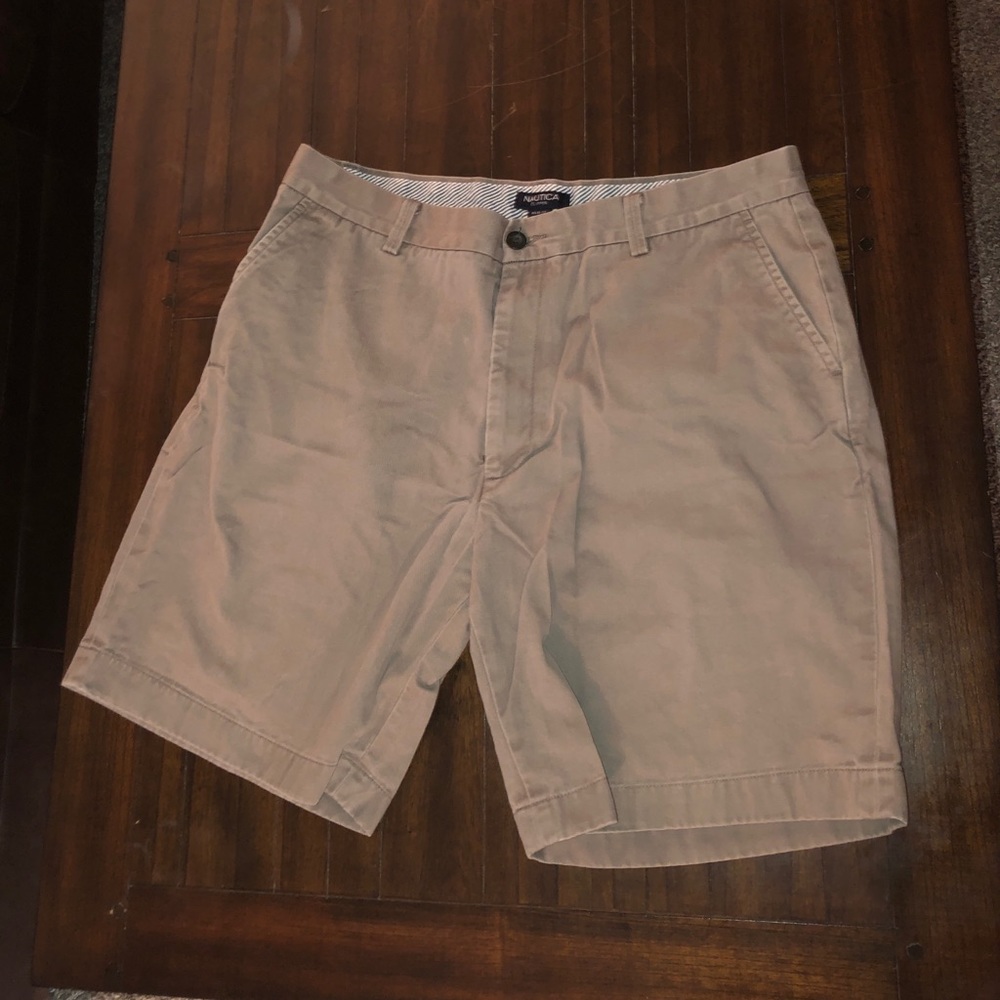 Nautica Clipper shorts grey-khaki, more grey sz 36